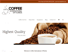 Tablet Screenshot of coffeeint.com